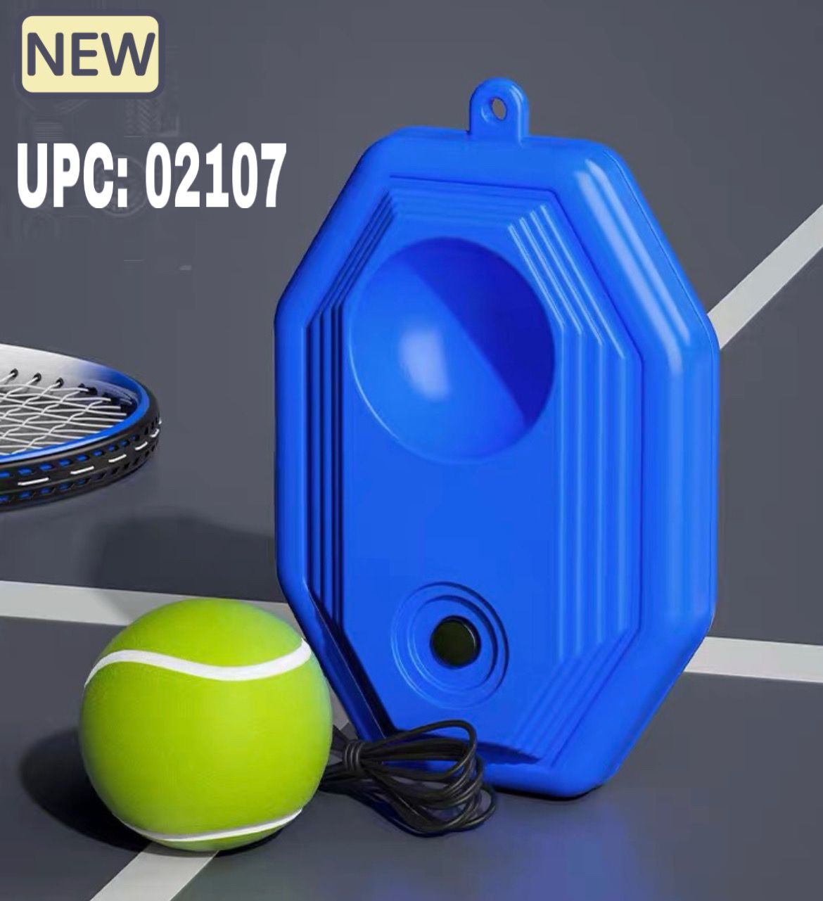 جهاز تدريب تنس موف بول مع قاعدة وحبل@