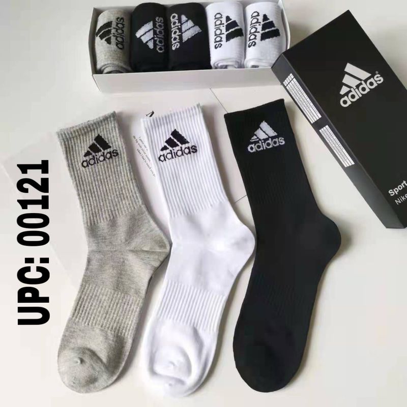 جرابات بوكس اديداس ٥ حبات C
