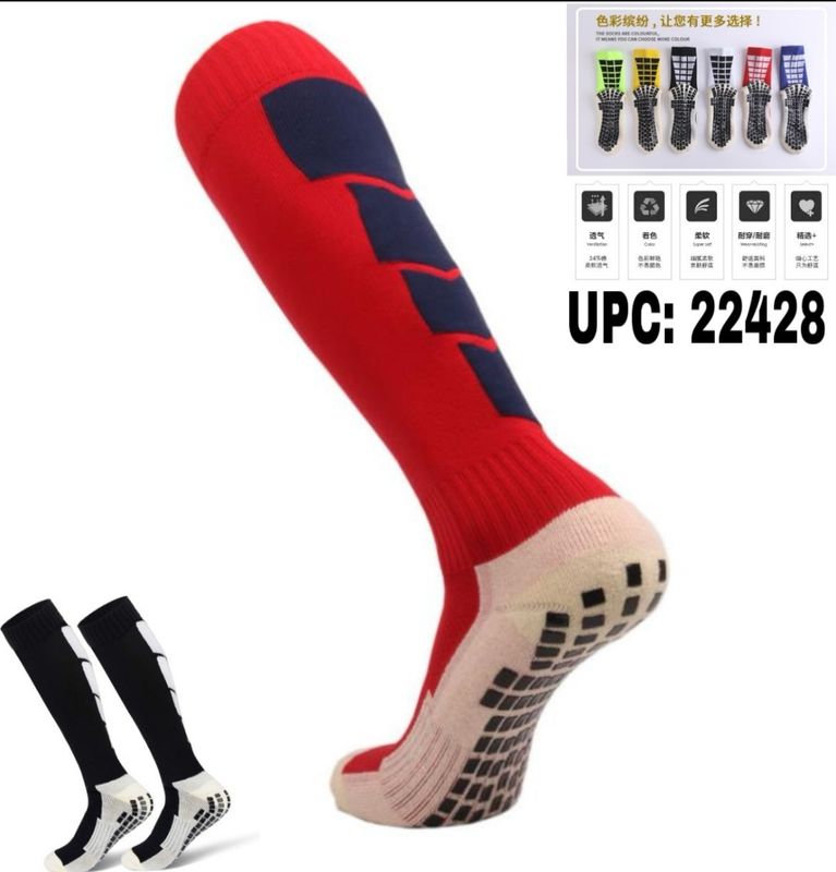 جرابات سيليكون طويل بالزوج احمر ✓