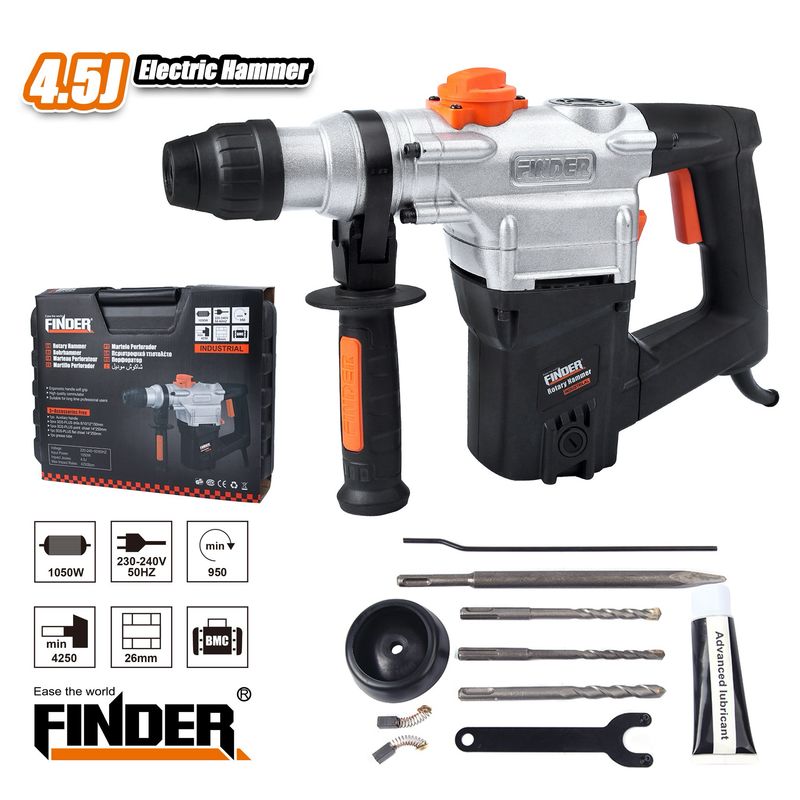 هلتي متعدد الاستخدامات مع كفالة لمدة سنة Finder 1050W