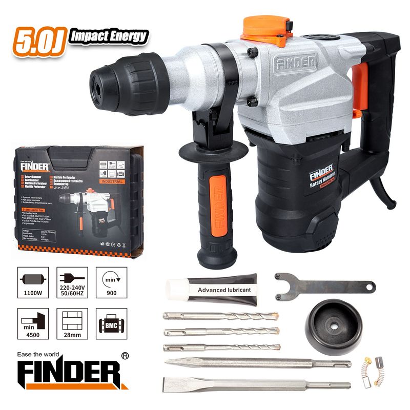 هلتي متعدد الاستخدامات مع كفالة لمدة سنة Finder 1100W