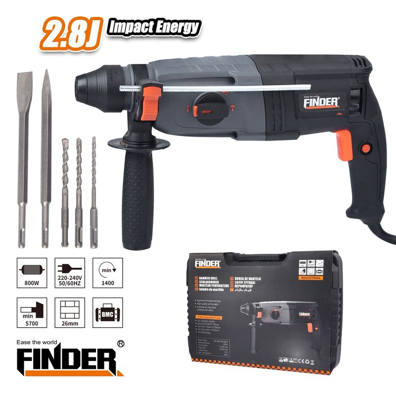 هلتي متعدد الاستخدامات مع كفالة لمدة سنة Finder 800W