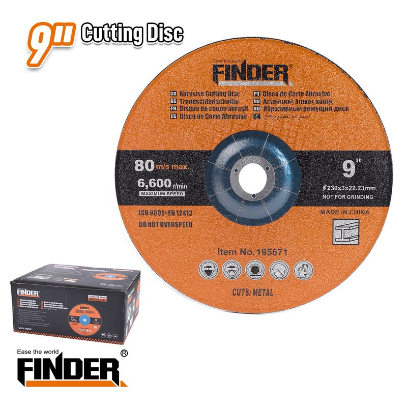 اسطوانة قص حديد 9 انش Finder