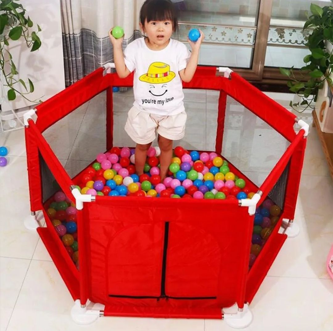 قفص كرات لعب للأطفال ✓