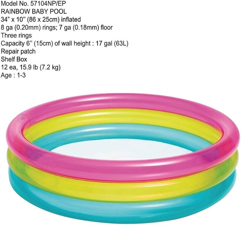 بركة سباحة Intex 86cm*25cm ✓