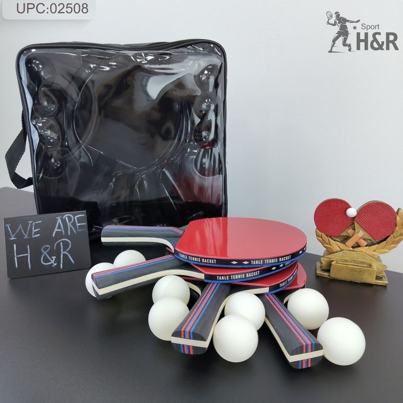 طقم مضارب ٤ قطع مع كرات❗