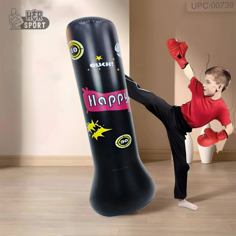 كيس ملاكمة قابل للنفخ لتدريب الدقة والسرعة 1.6M❗