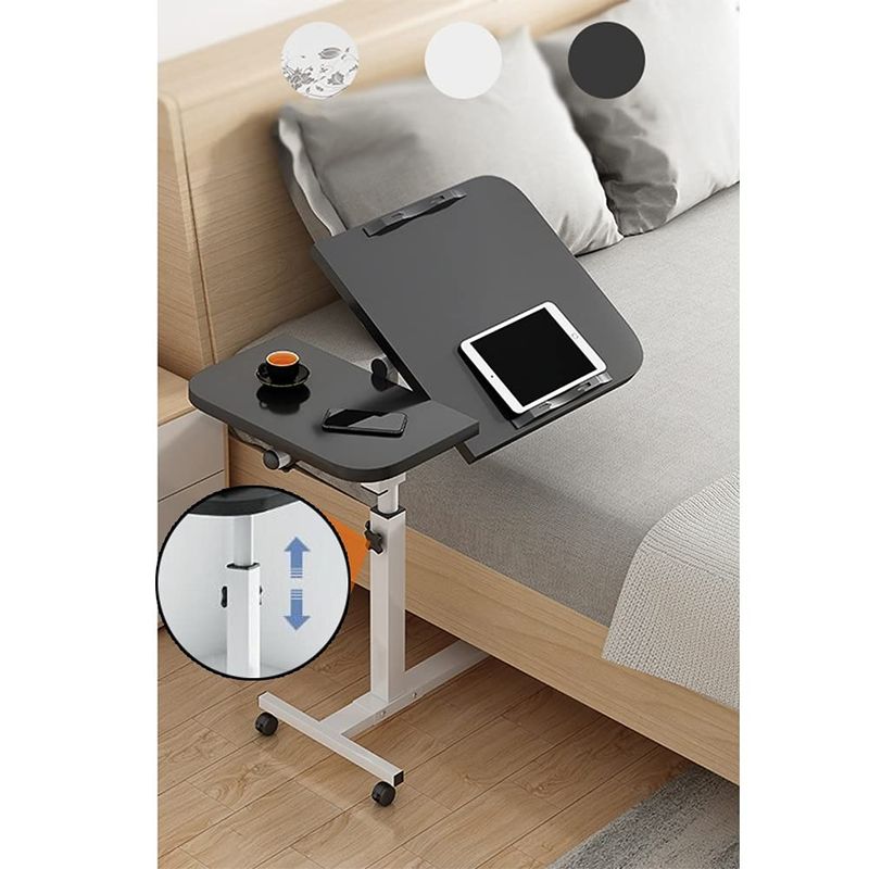 طاولة جانبية متحركة قابلة للتعديل الارتفاع والميلان ✓