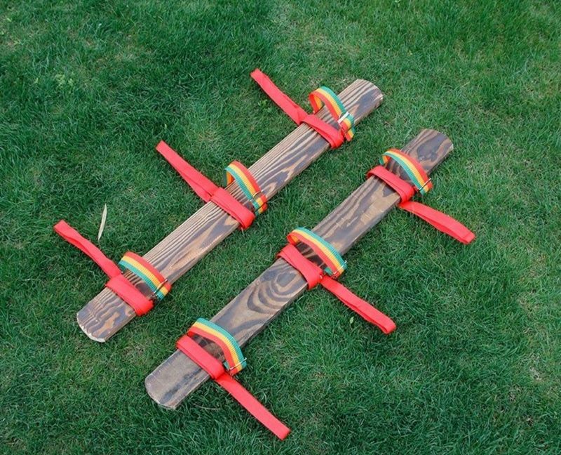 زلاجات جماعية خشبية ✓