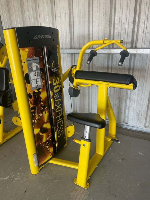 Life Fitness Optima Tricep Ext Life(امريكي مستعمل)✓