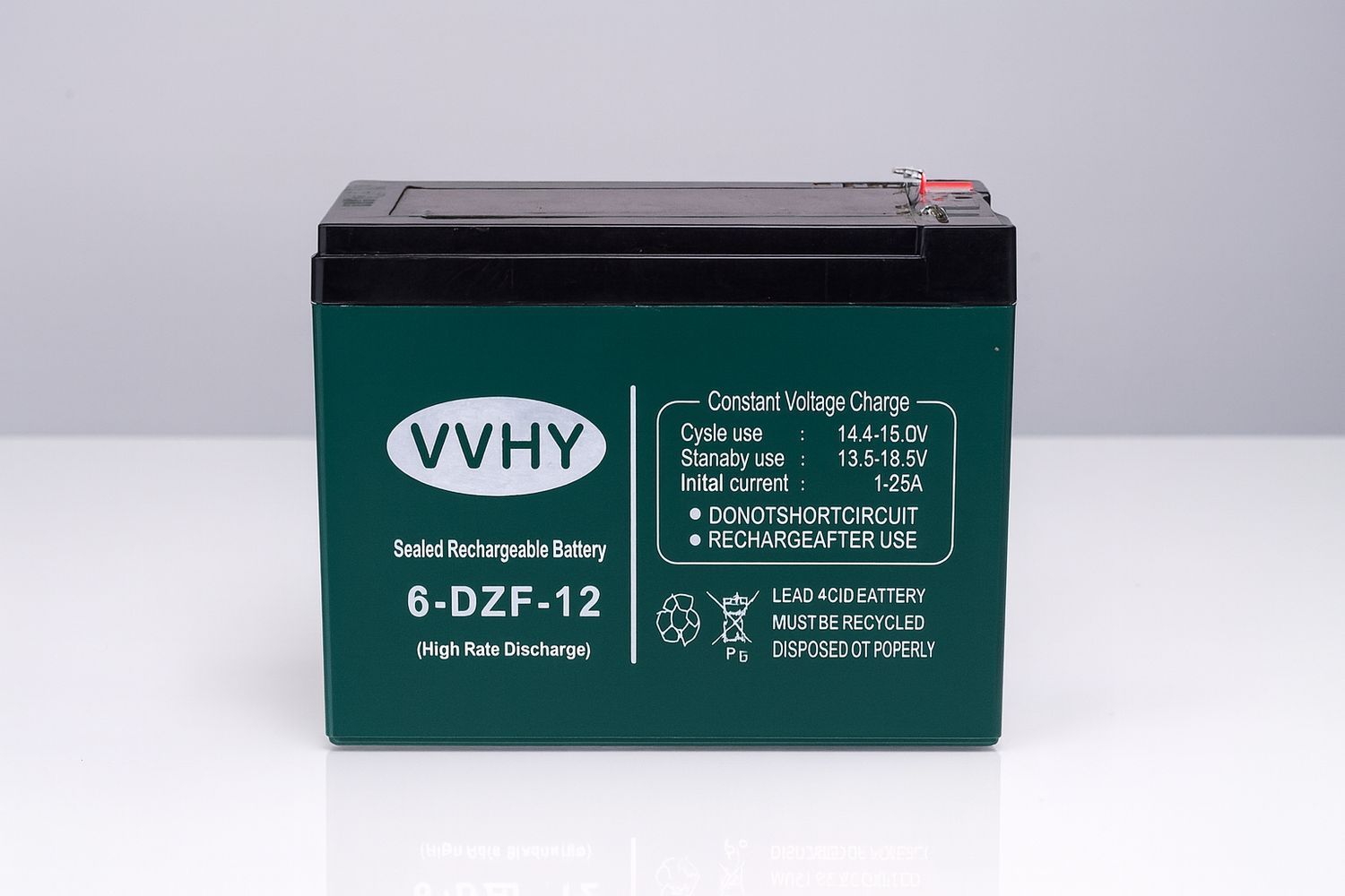 بطارية رصاص حمضية متعددة الاستخدام قابلة للشحن 6DZF-12 ✓
