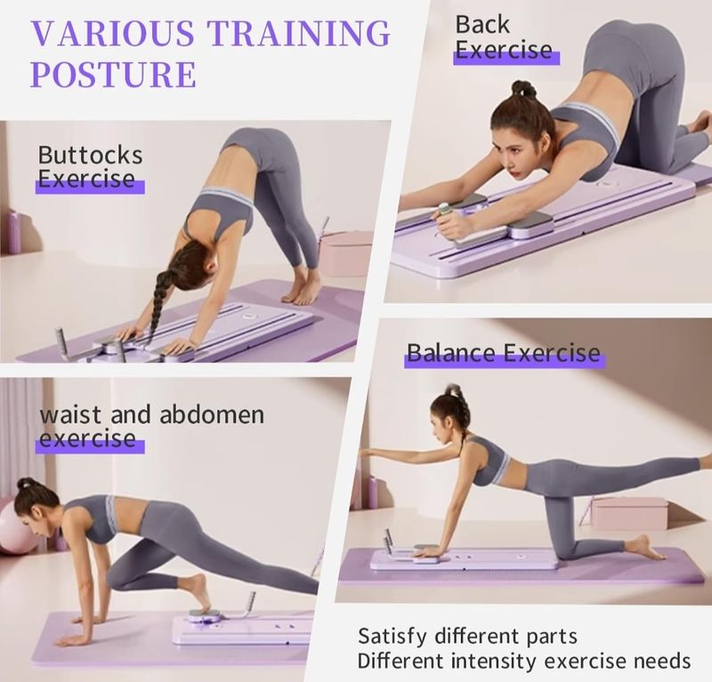 جهاز منزلي متعدد الاستخدام للياقة البدنية Function Fitness Board/ Pilates ✓