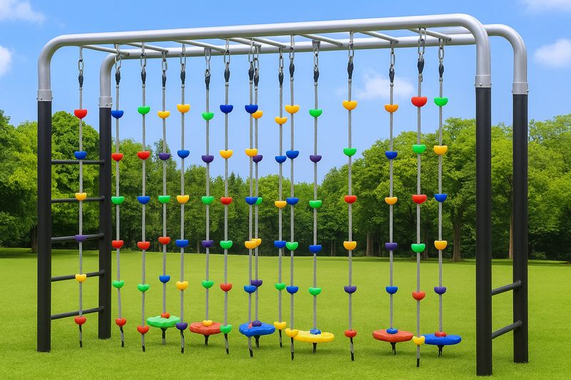 لعبة التسلق بالحبال المعلقة 230*113*340سم ✓