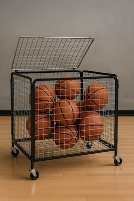 سلة الكرات القفص