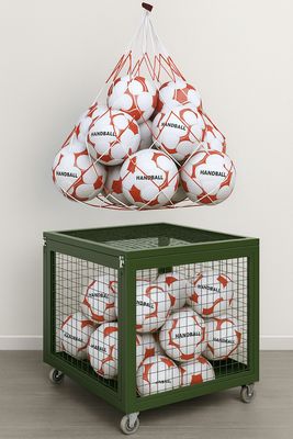 شبك وحاضنات كرة اليد