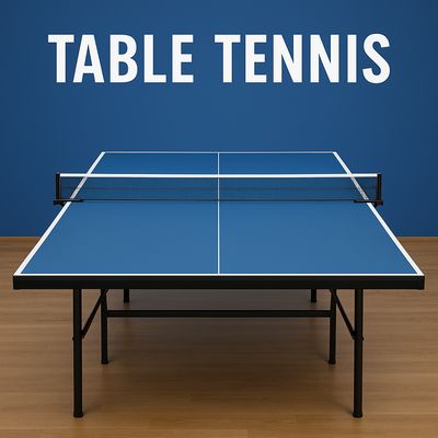 طاولات تنس والمساعد