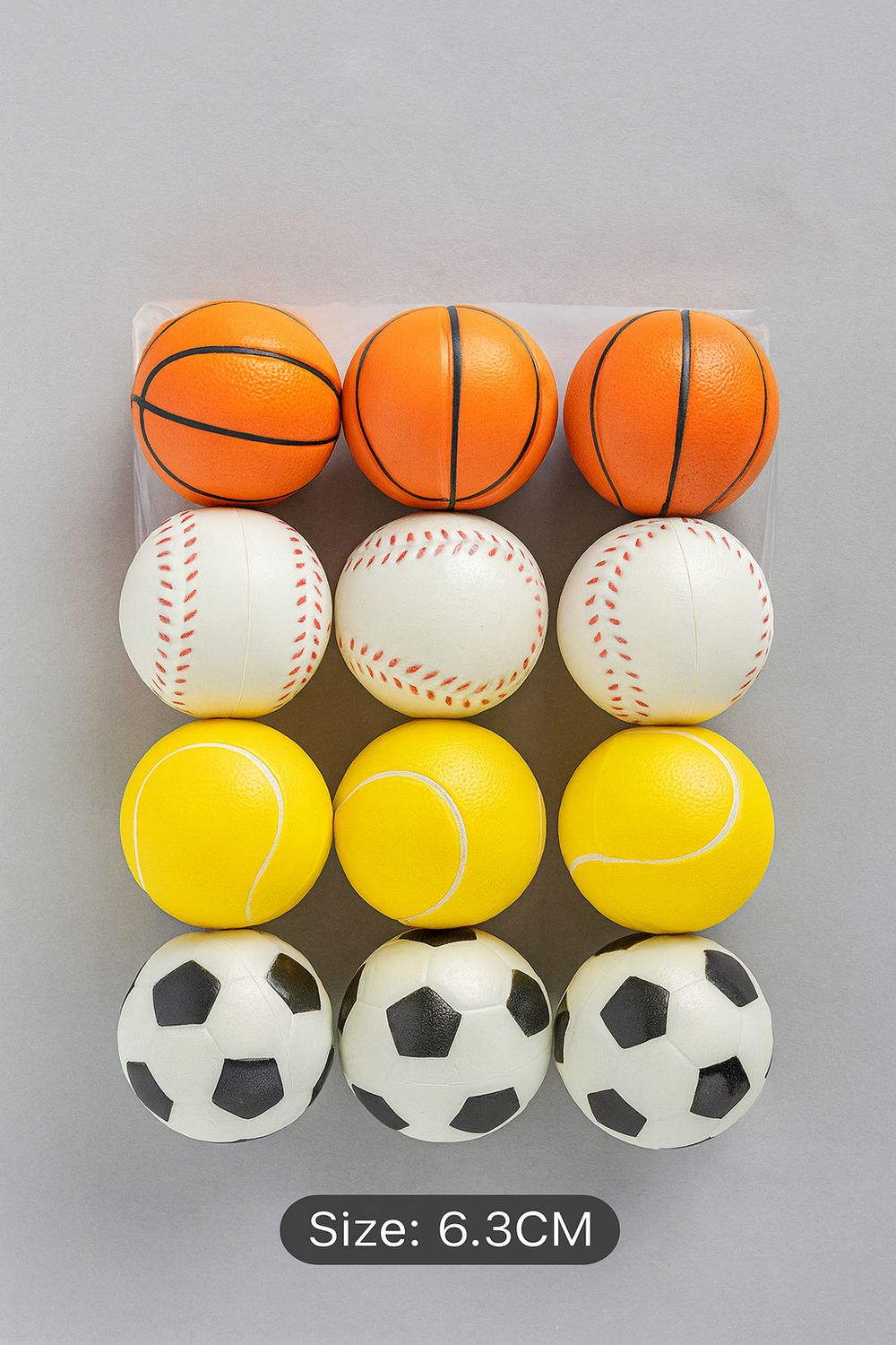 كرات رياضية اسفنج متنوعة ✓
