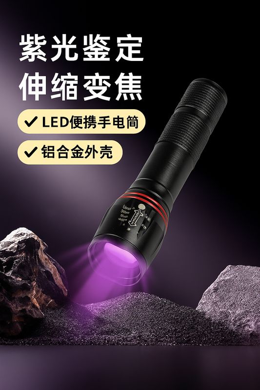 كشاف الأشعة فوق البنفسجية ✓