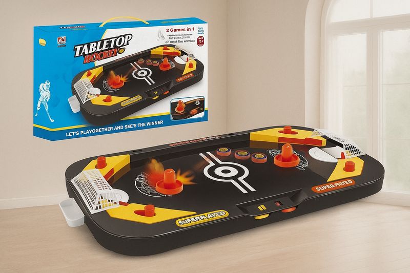 لعبة هوكي الطاولة للاطفال ✓