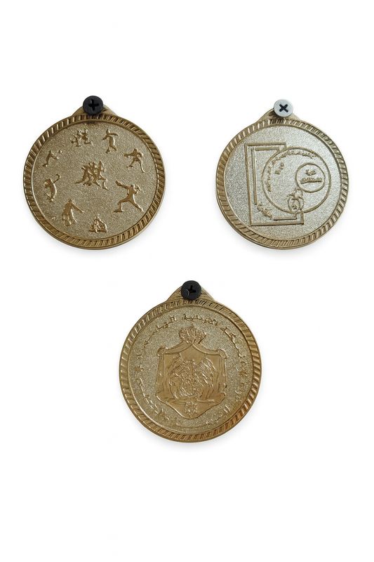 ميدالية وزارة التربية والتعليم فضي #