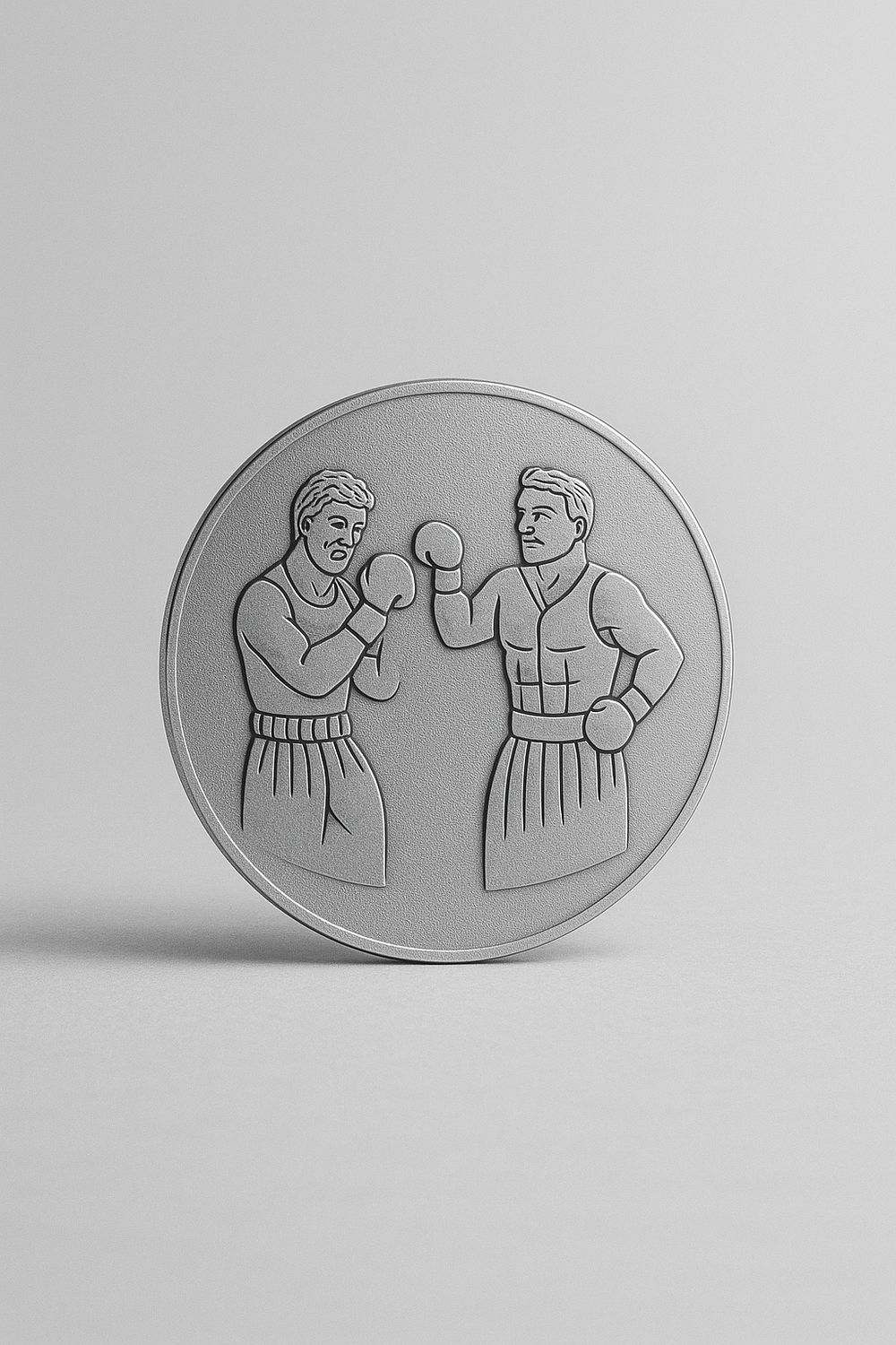 قشرة ملاكمة فضي #