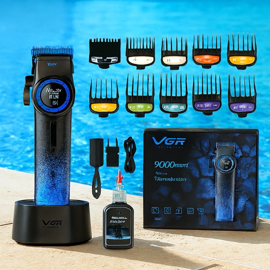 00-1BLUEماكينة حلاقة-VGR ✓