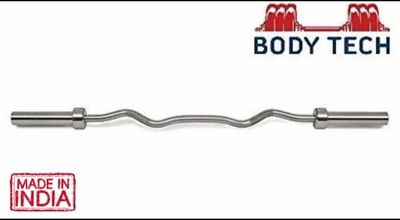 بار اولمبي اعوج عندي (بدون مرابط)