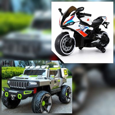 سيارات ودراجات أطفال كهربائية
