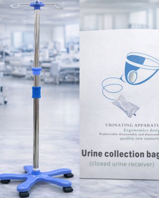 أكياس وستاندات محاليل طبية