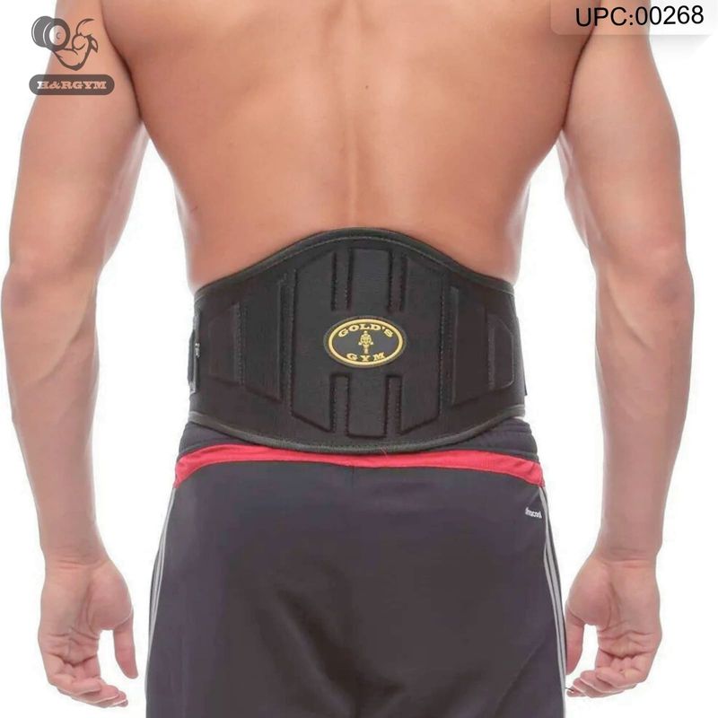 حزام حديد Gold Gym كتان @