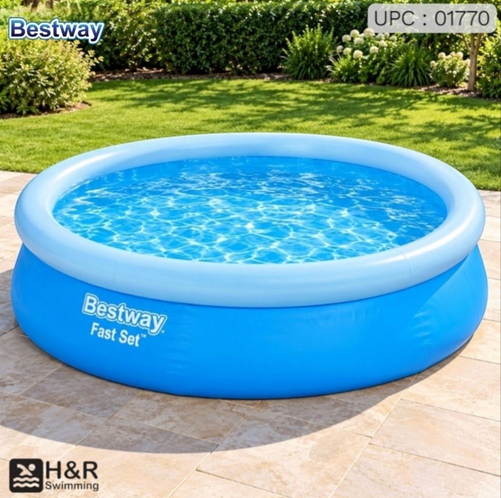 بركة سباحة Bestway اصلي من الشركة(m3.05*76 cm)  *
