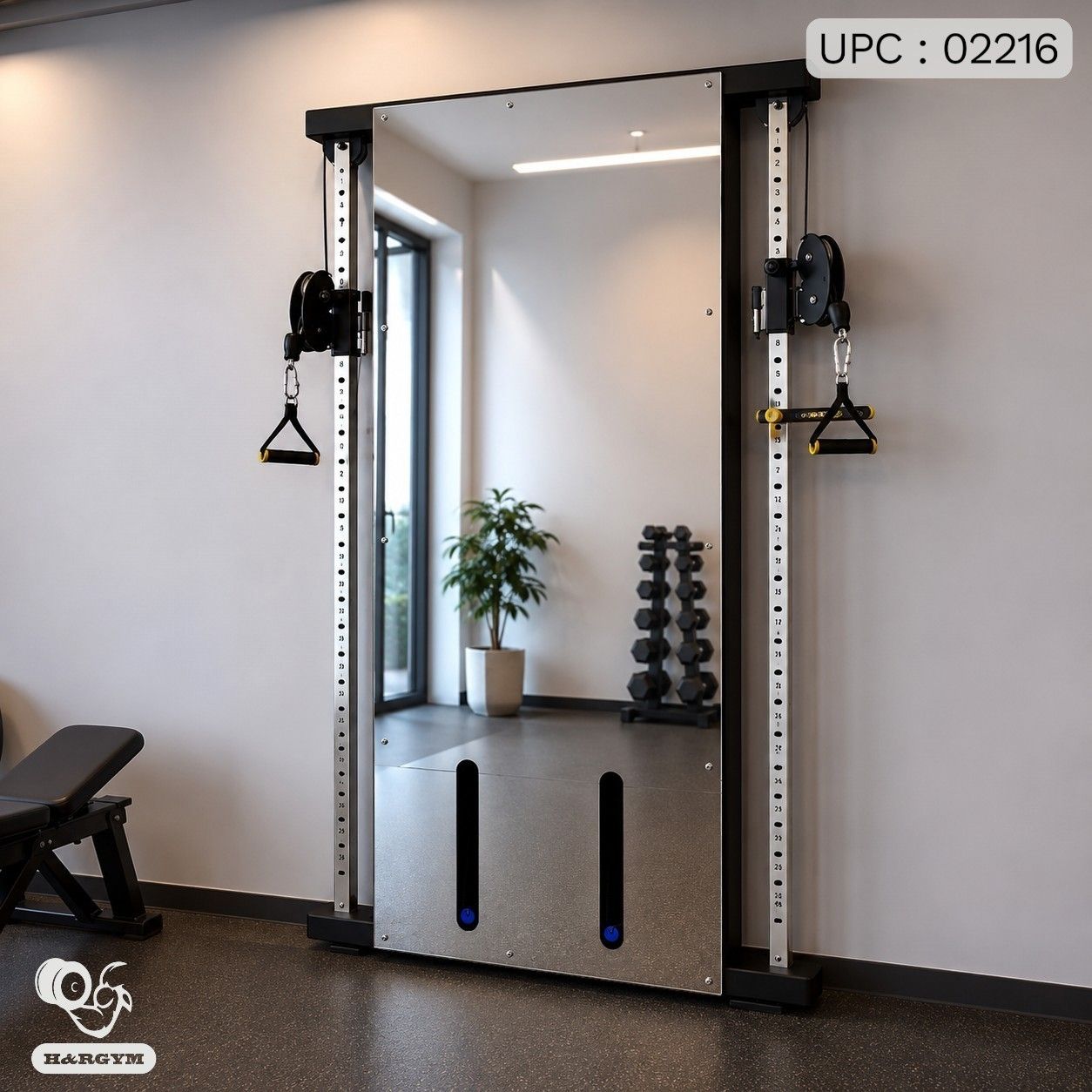Wall Mounted Multi Functional Trainer (50KG*2)MND-LL64 ✓