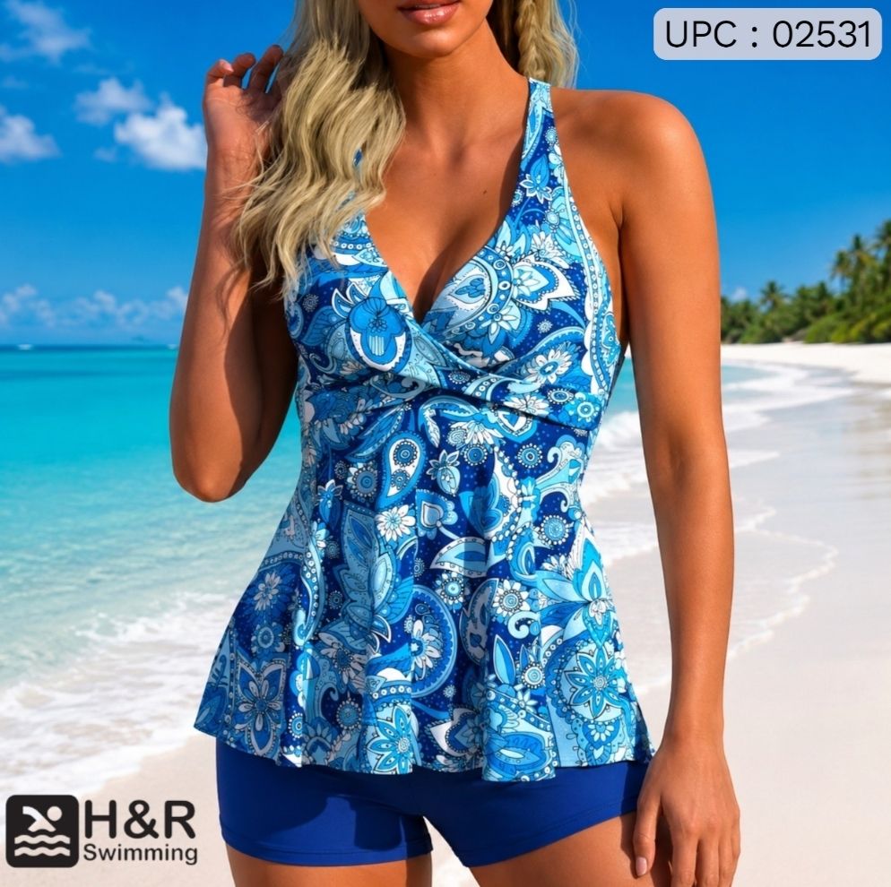 مايوه سباحة ستاتي Blue *