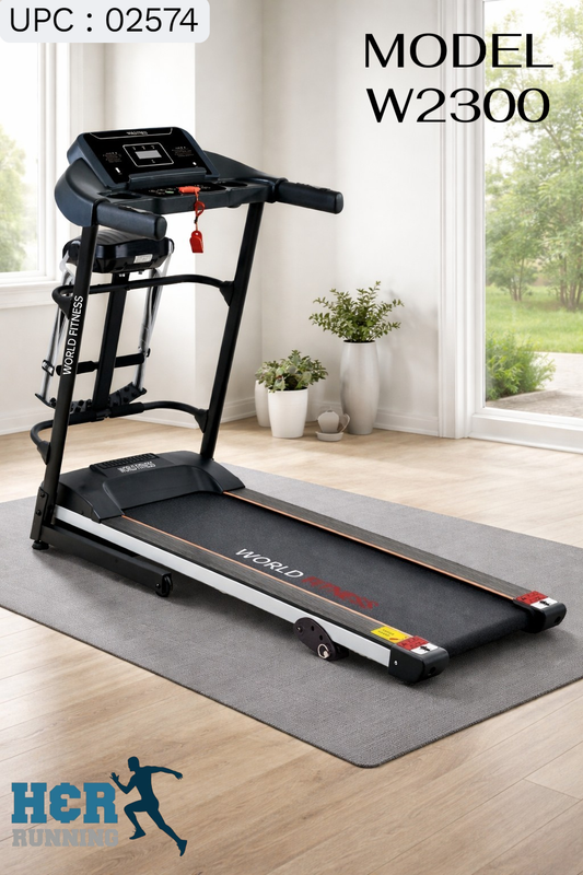 (W2300) جهاز ركض مع حركات موديل ✓