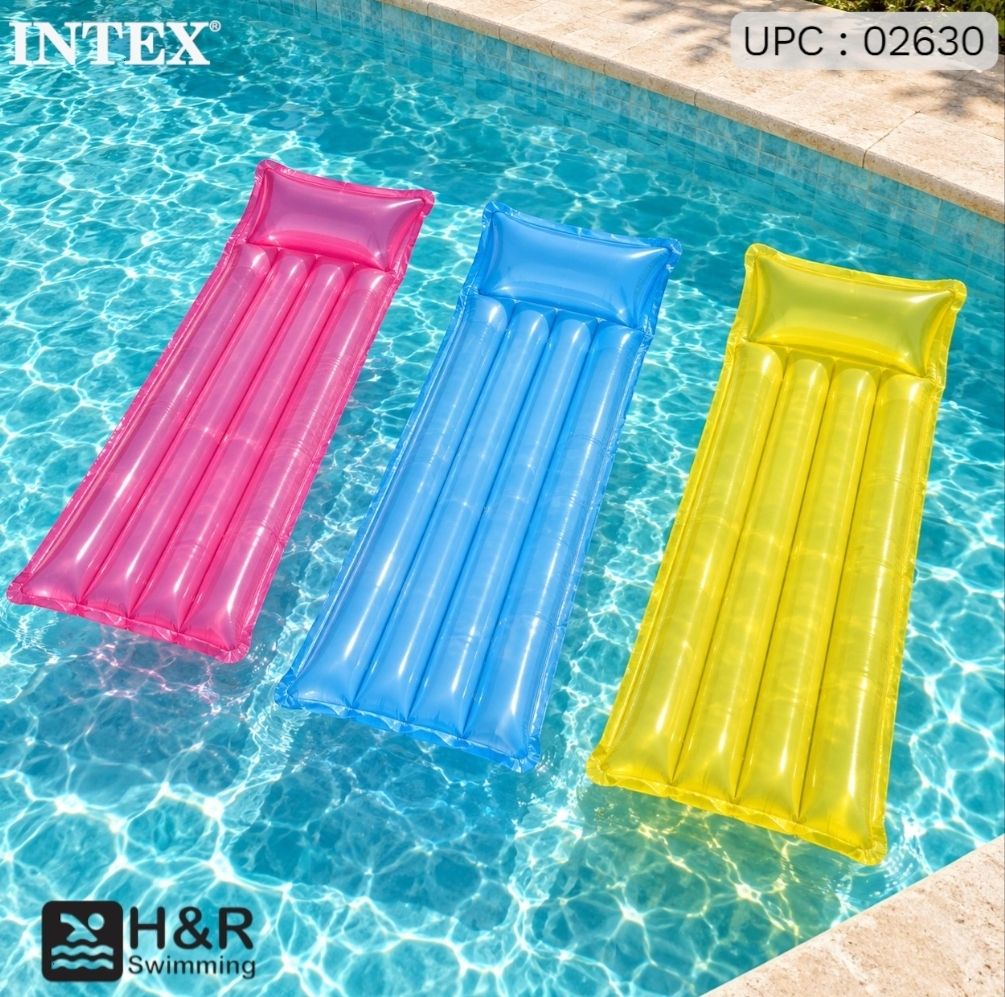 فرشة سباحة عادي عدة الوان INTEX  أصلي من الشركة  (1.83*69 CM)*