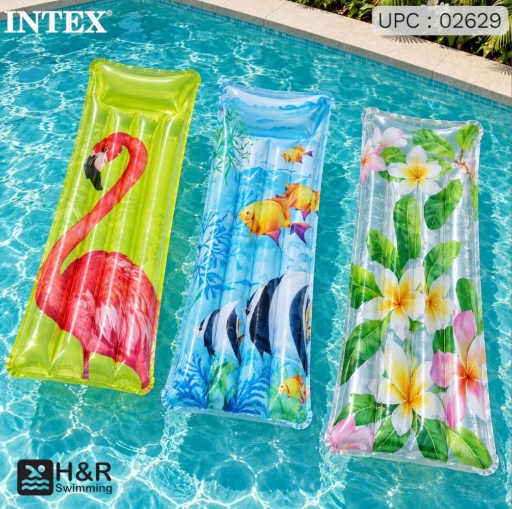 فرشة سباحة ورد INTEX  أصلي من الشركة  *