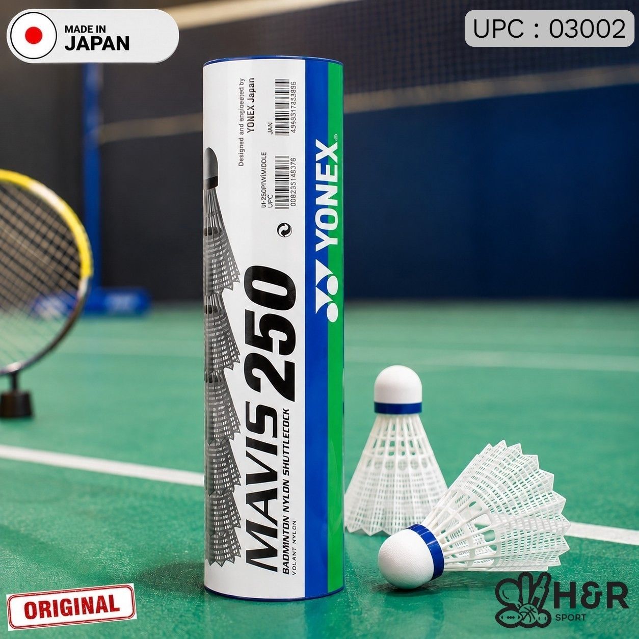 ريش بدمينتون نايلون أصلية Yonex Mavis 250 *