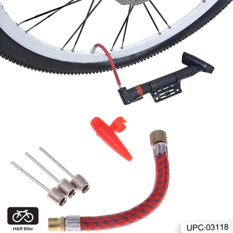 طقم إبر نفخ مع خرطوم #