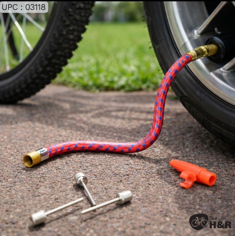 طقم إبر نفخ مع خرطوم #