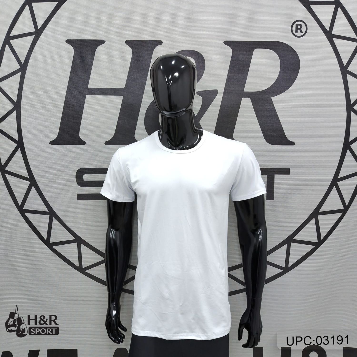 تي شيرت قطن ابيض سادة @