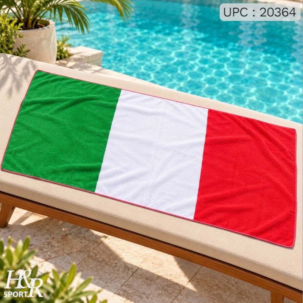 منشفة بعلم إيطاليا  (75*135 CM)  *