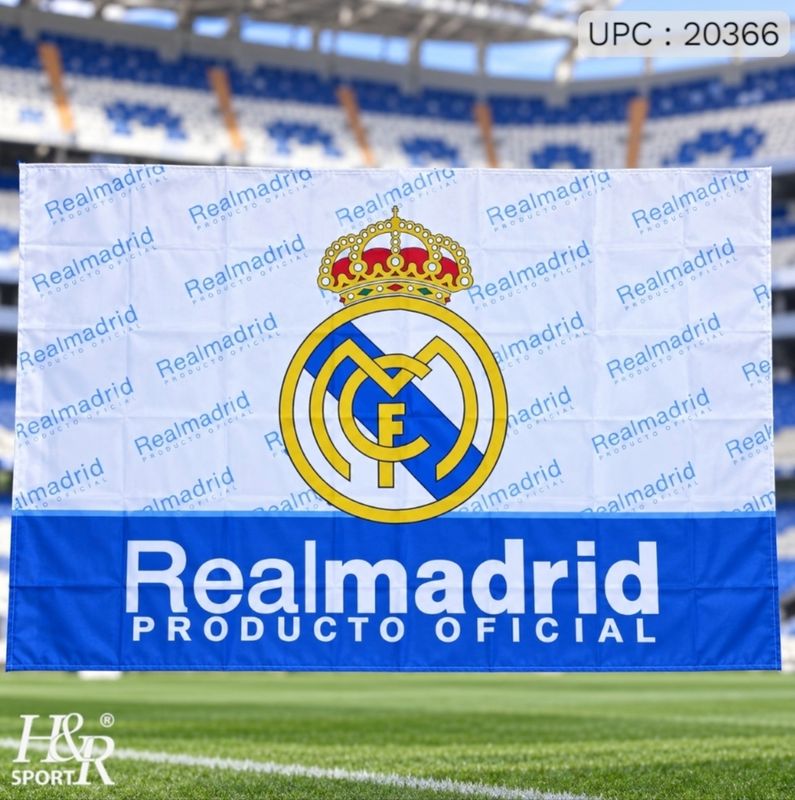 علم نادي ريال مدريد (89*147 CM) *