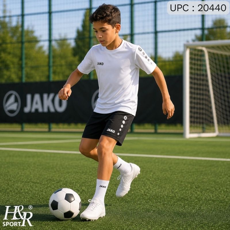 طقم رياضي ولادي Jako B2001 ابيض  *