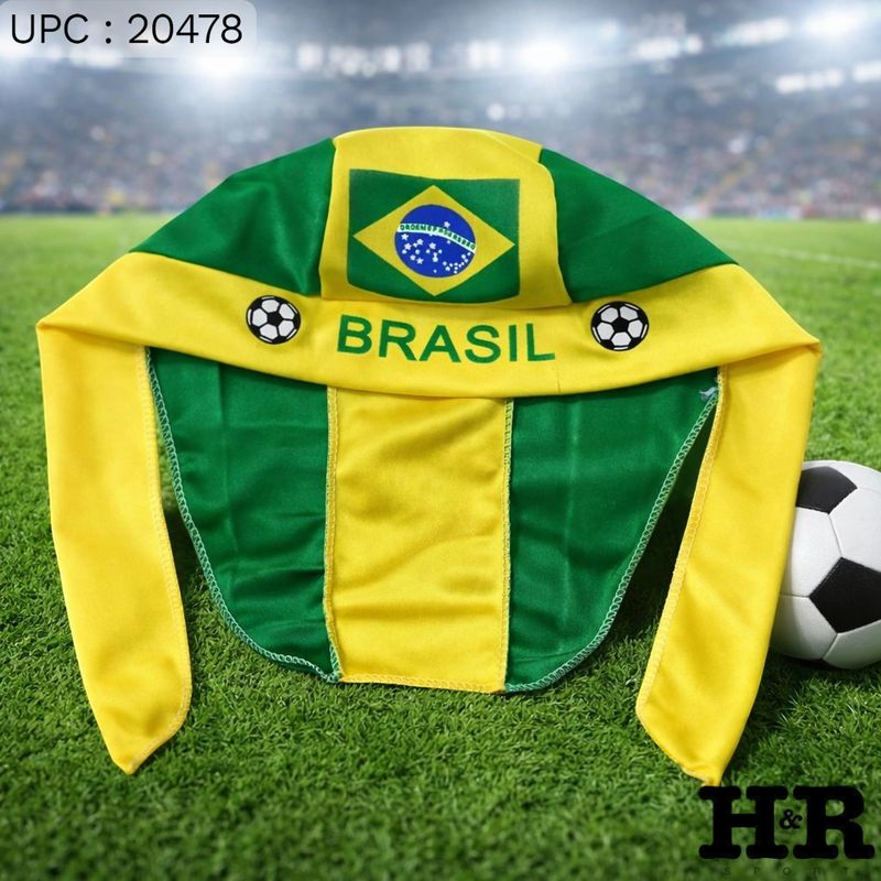 عصبة رأس بعلم البرازيل #