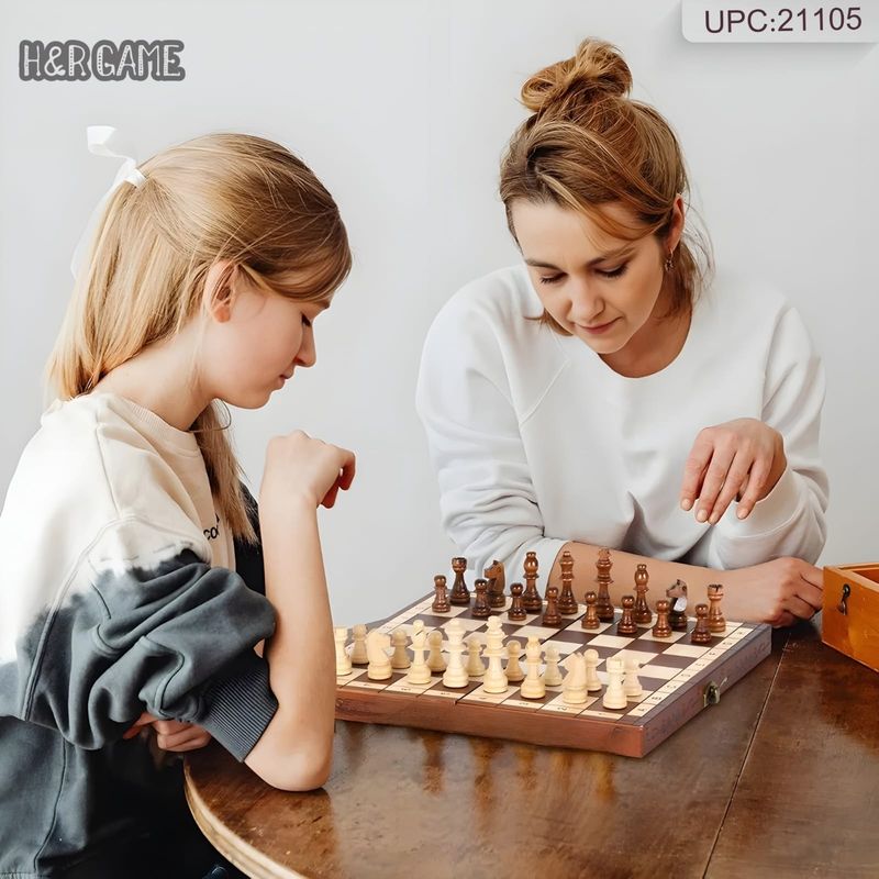 شطرنج خشب 48 @