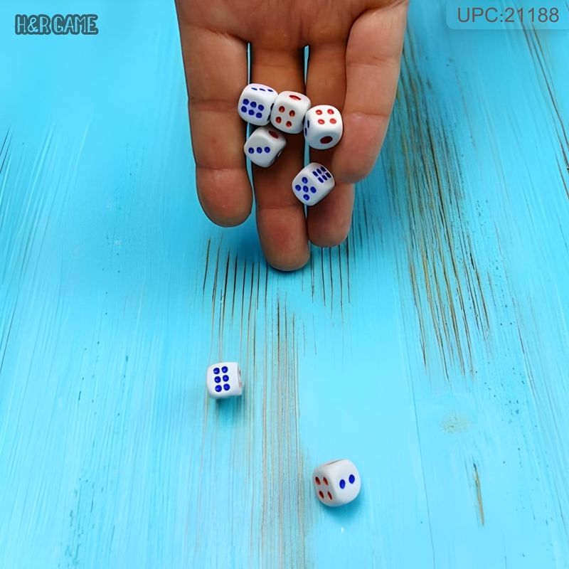 حجر نرد بالدزينة @