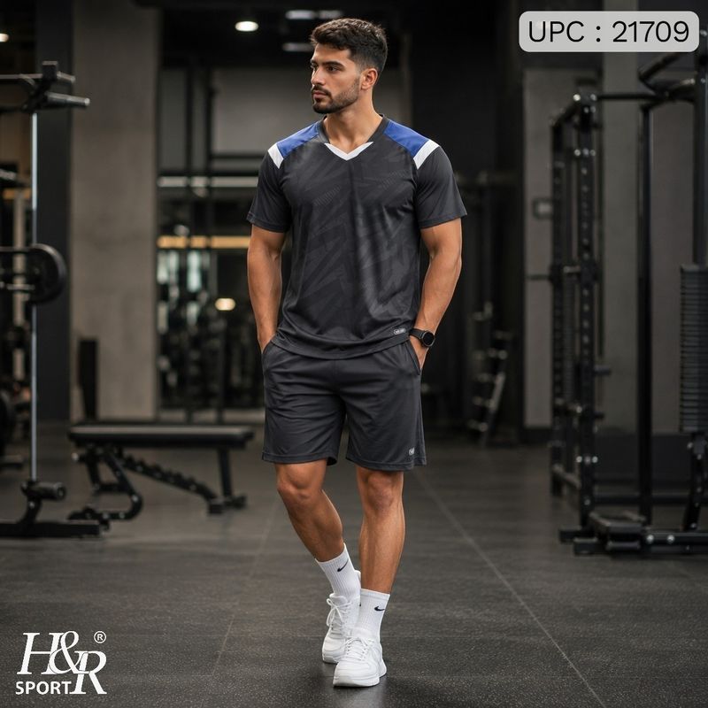 طقم رجالي 101 اسود Adidas *