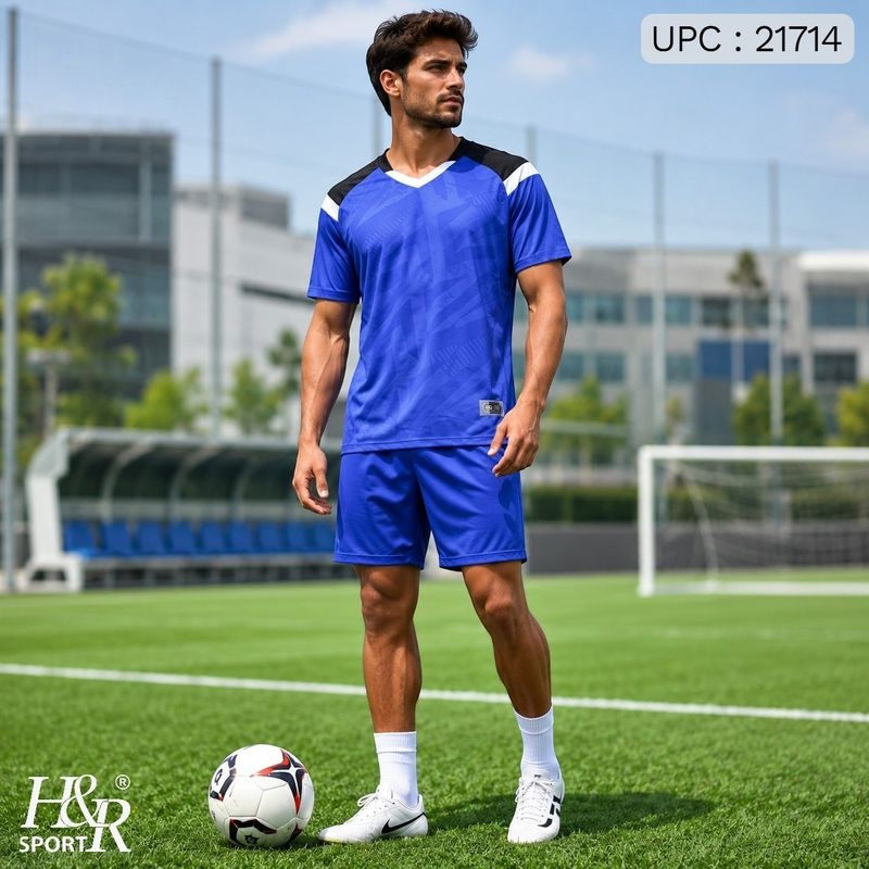 طقم ولادي 101 ازرق غامق Adidas *