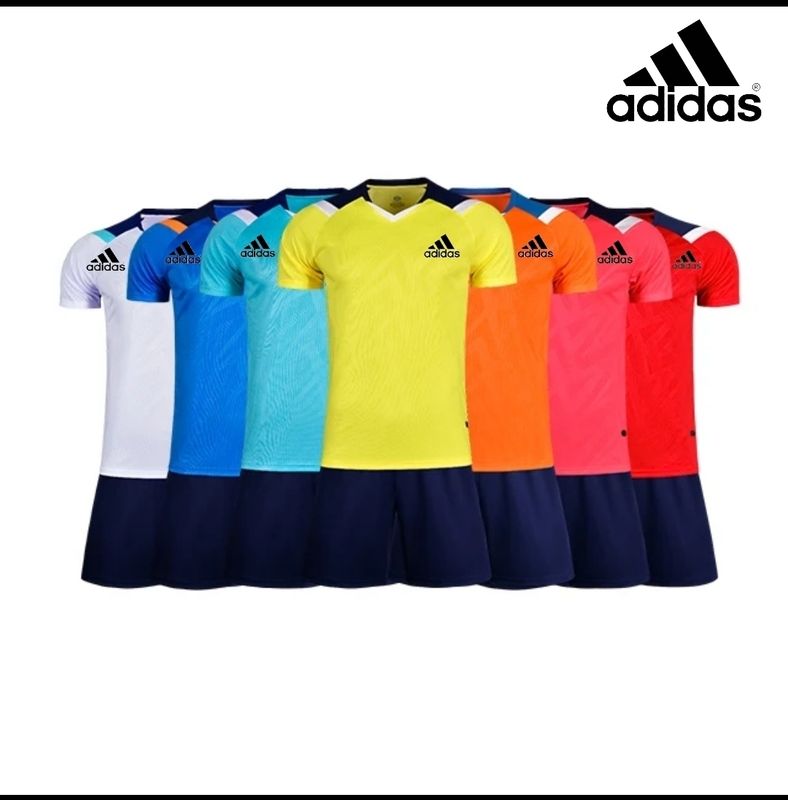 طقم ولادي 101 احمر Adidas #