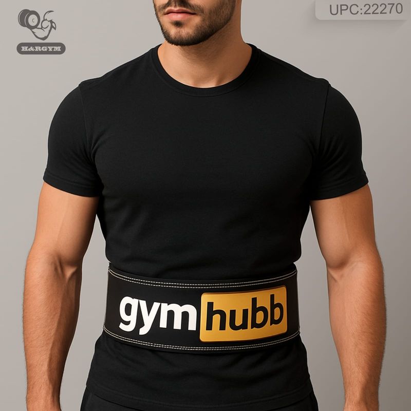 حزام حديد جم هوب مبطن @